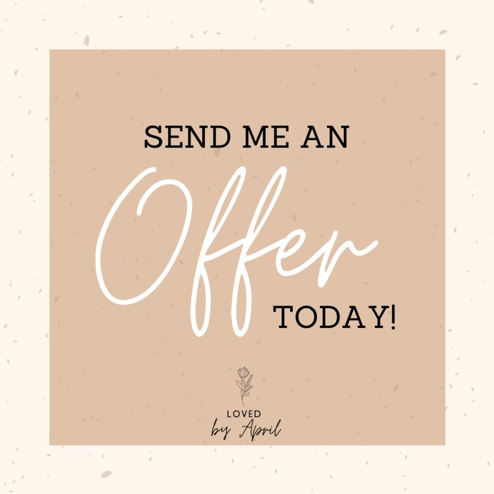 Reasonable offers welcome! ☺️